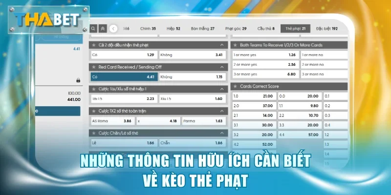 Hiểu Rõ Về Kèo Thẻ Phạt Để Chốt Cược Chính Xác Tại Thabet - GOVAN.WEBSITE